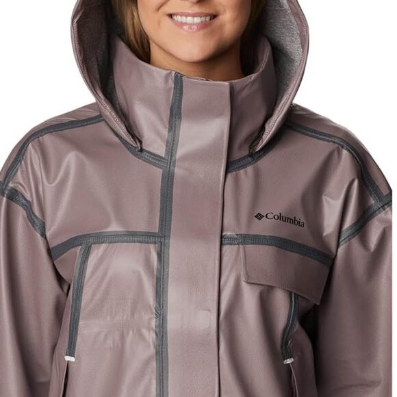 Columbia Women's Coral Ridge ODX Jacket, Quantum Mauve - Picture 4 of 11